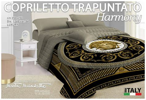 piumone marta marzotto versace|Copriletti e coperte di lusso .